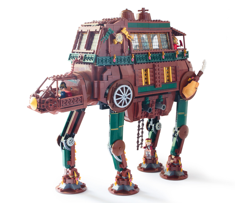 Illustration for article titled Star Wars + Steampunk + Lego might just be the Internet's purest form
